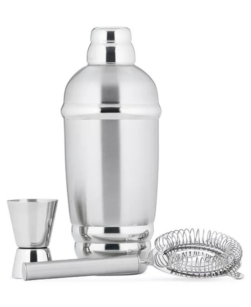 Lenox Tuscany Classics Collection Stainless Steel Cocktail Shaker Set New - Picture 1 of 15